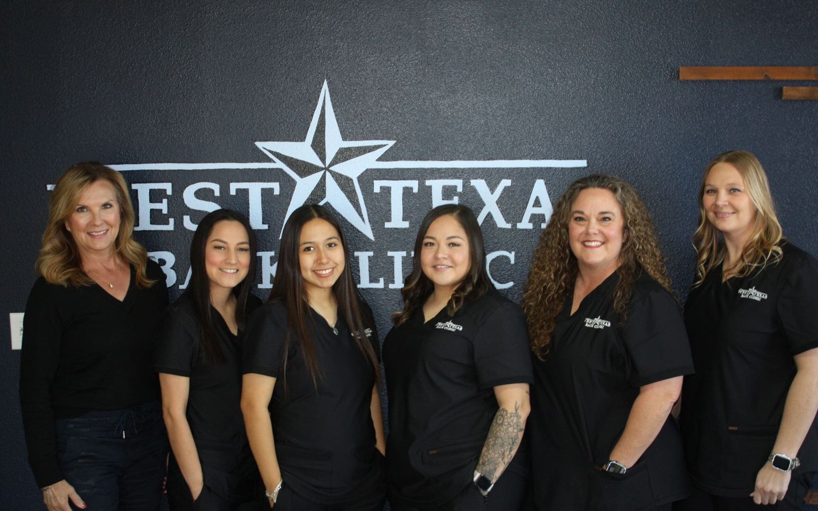 The West Texas Back Clinic team in the Abilene office